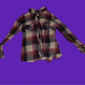 Flannel / Plaid Button Down SM